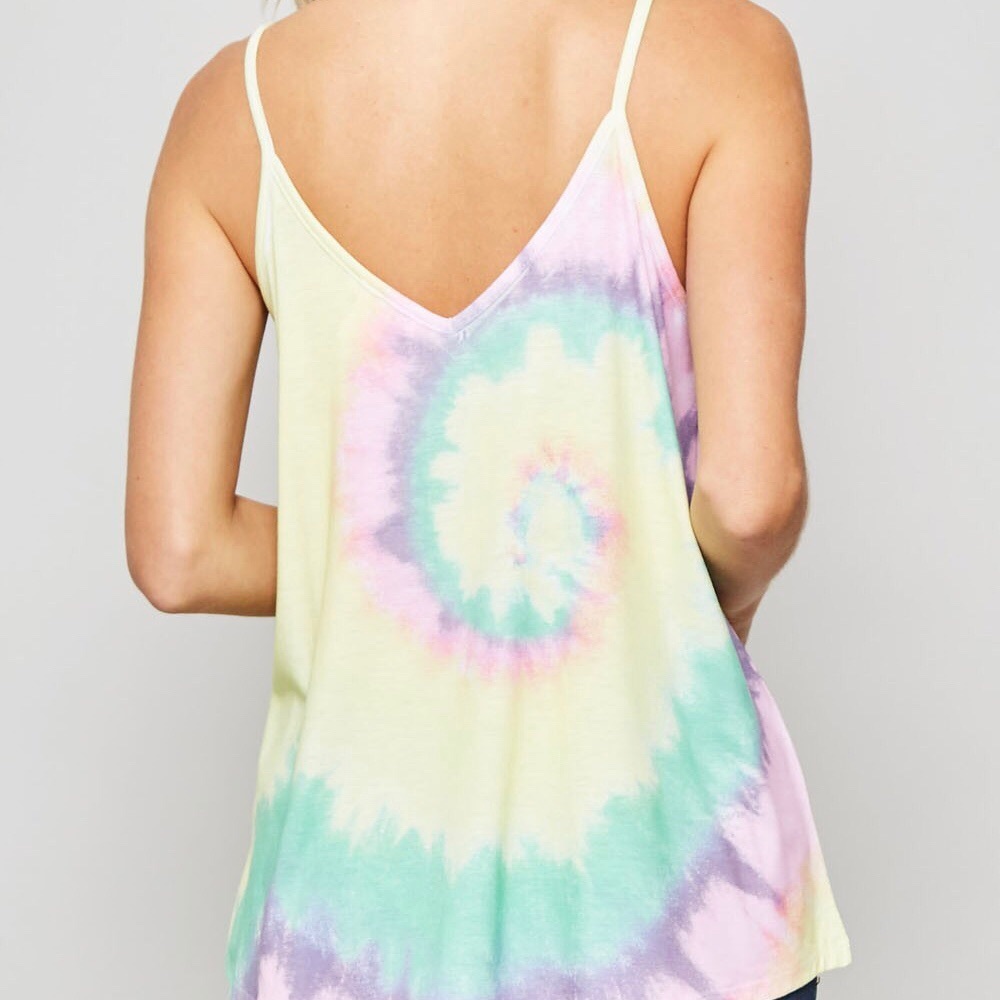 Tie-dyed tank - Picture 3 of 4
